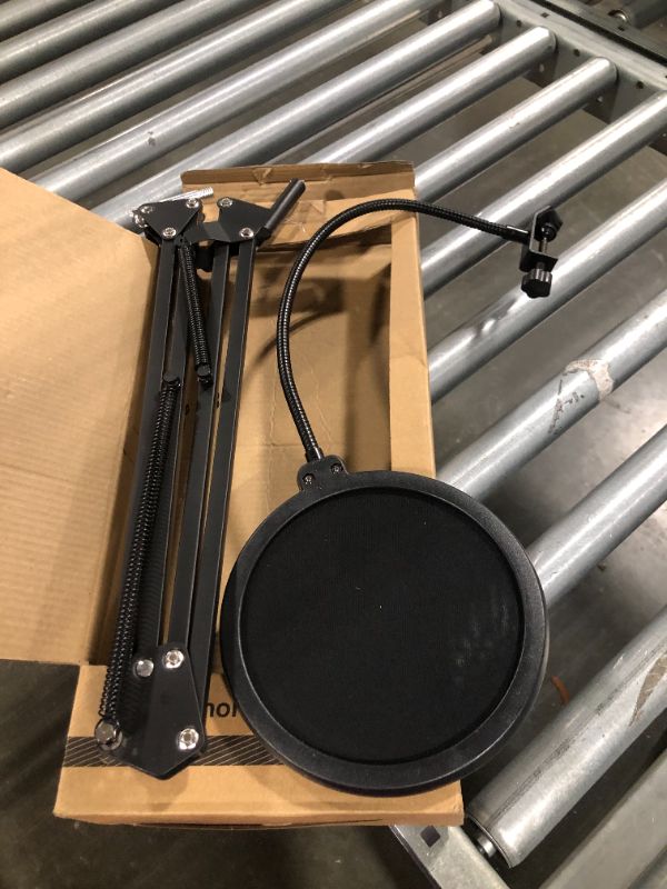 Photo 1 of *****SELLING FOR PARTS ONLY******, Microphone Boom Arm with Pop Filter for Shure Series Mic.