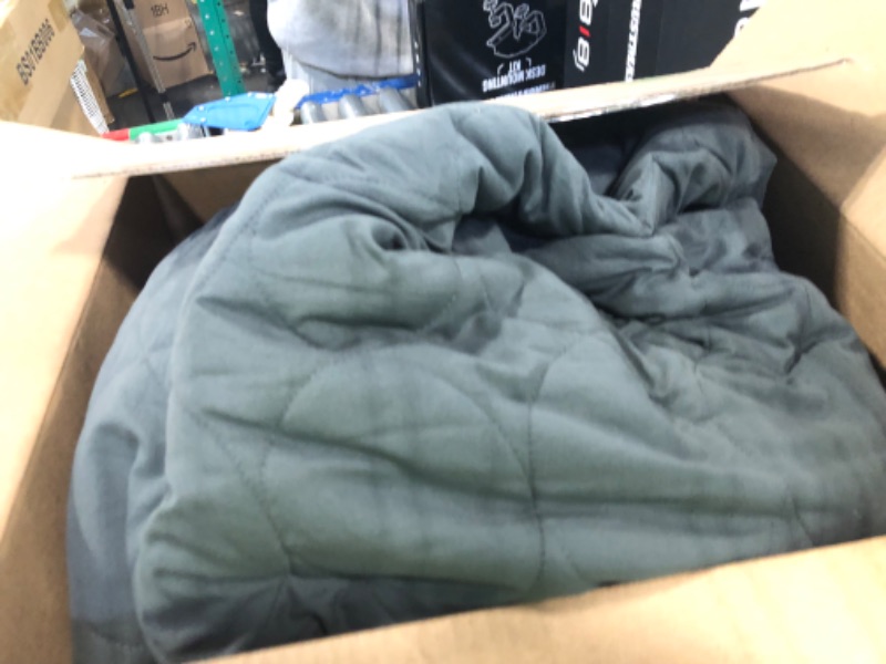 Photo 3 of 
Bare Home Comforter Set - Queen Size - Ultra-Soft - Goose Down Alternative - Premium 1800 Series - All Season Warmth (Queen, Grey)