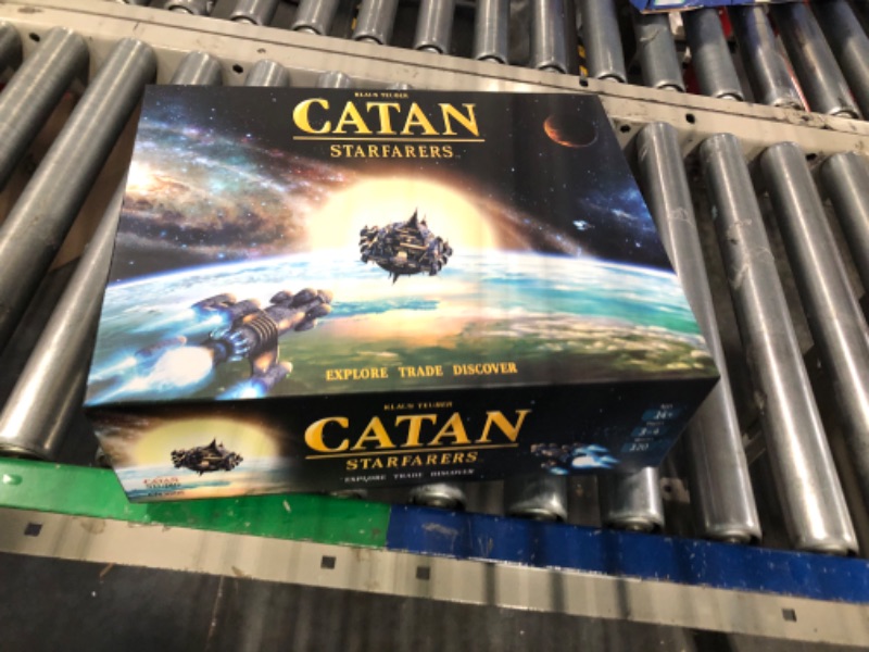 Photo 1 of CATAN Starfarers Board Game 2nd Ed. (Base Game) | Family Board Game for Adults and Kids | Adventure Board Game | Ages 14+ | 3 to 4 players | Average Playtime 120 minutes | Made by Catan Studio