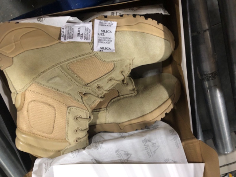 Photo 1 of NORTIV 8 Men's Military Tactical Work Boots Hiking Motorcycle Combat Boots