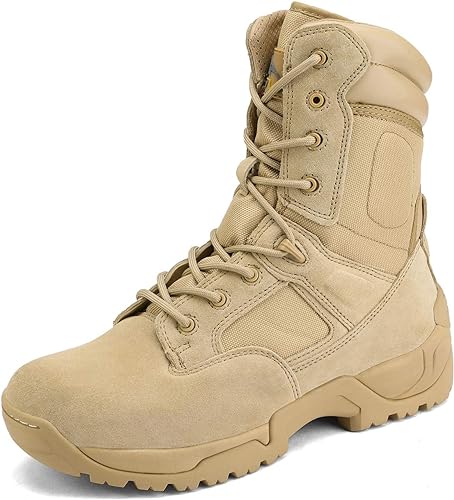 Photo 1 of NORTIV 8 Men's Military Tactical Work Boots Hiking Motorcycle Combat Boots