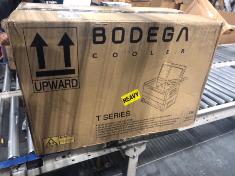 Photo 1 of BODEGA ?Upgraded? 12 Volt Refrigerator, Portable Freezer, Car Fridge Dual Zone WIFI APP Control, 53 Quart?50L?-4?-68? RV Car Cooler 12/24V DC and 100-240V AC for Outdoor, Vehicles, Camping, Travel 53 Quart blue