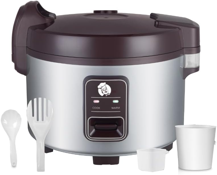 Photo 1 of 
13L Commercial Large Capacity Rice Cooker for Resturant | 60 Cups rice cooked with One-Touch Operation | Auto keep warm for 12h