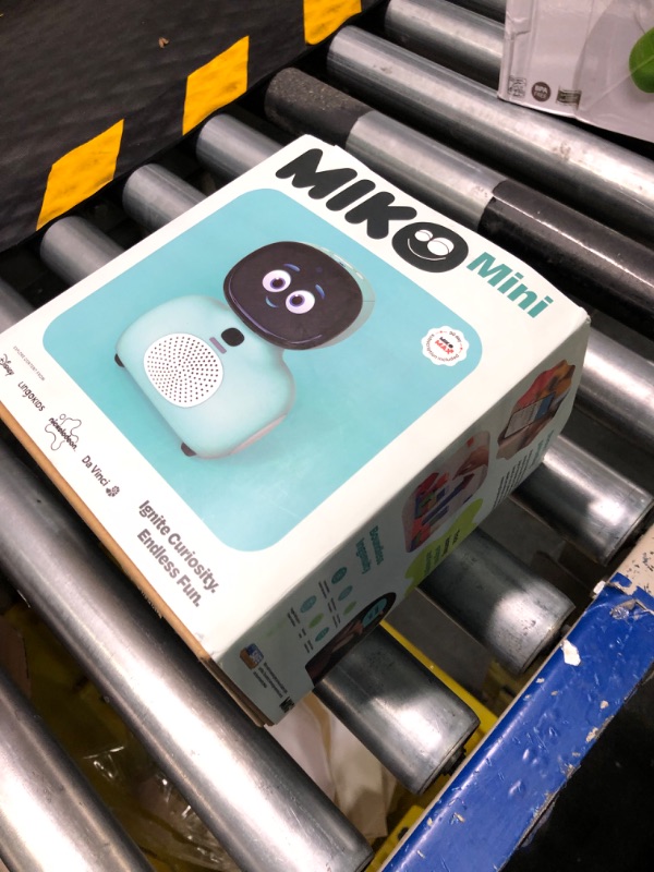 Photo 2 of MIKO Mini: AI Robot for Kids | Fosters STEM Learning & Education | Interactive Bot Equipped with Coding, Stories & Games | GPT-Powered Conversational Learning | Ideal Gift for Boys & Girls 5-12 Blue