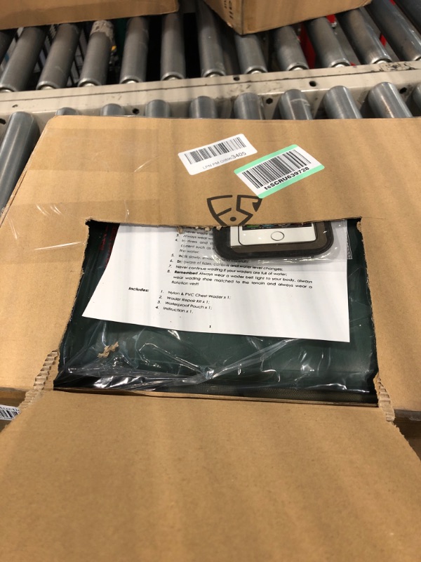 Photo 1 of FISHINGSIR Fishing Waders for Men with Boots Womens Chest Waders Waterproof for Hunting with Boot Hanger Green 11