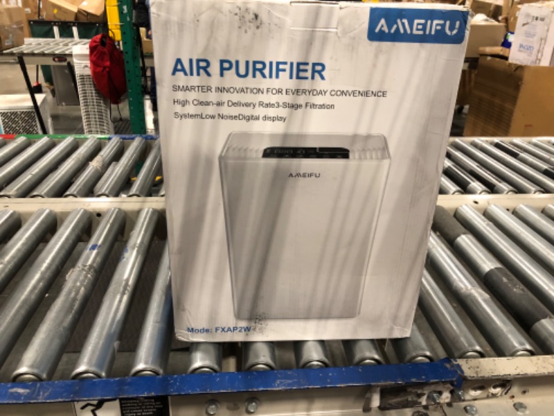 Photo 2 of Air Purifiers for Home Large Room up to 1640ft², AMEIFU Hepa Air Purifiers, H13 True HEPA Air Filter for Pets Hair, Dander, Smoke, Pollen, Smell, 3 Fan Speeds, 5 Timer, Sleep Mode 15DB Air Cleaner air purifiers with filter