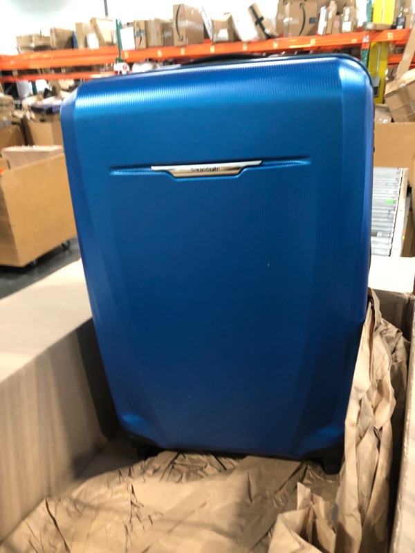 Photo 4 of Samsonite Centric 2 Hardside Expandable Luggage with Spinners, Caribbean Blue, 3-Piece Set (20/24/28)