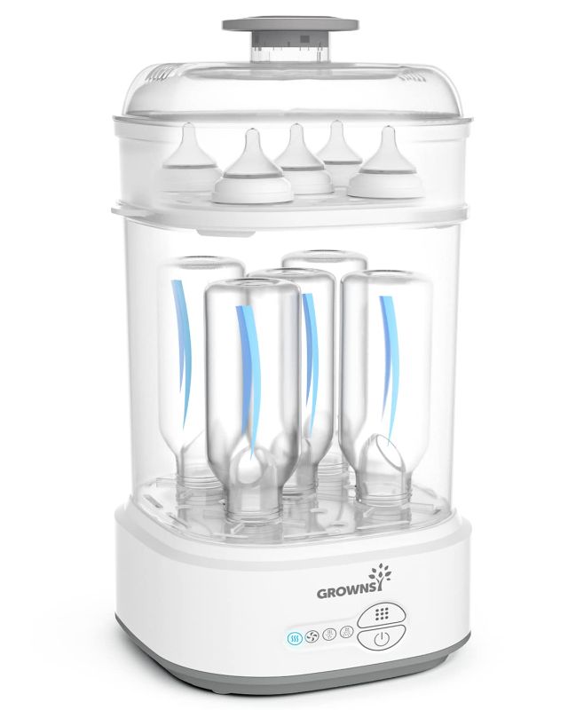 Photo 1 of Bottle Sterilizer and Dryer, Compact Electric Steam Baby Bottle Sterilizer (Esterilizador de Biberones), Bottle Sanitizer for Baby Bottles, Pacifiers, Pump Parts