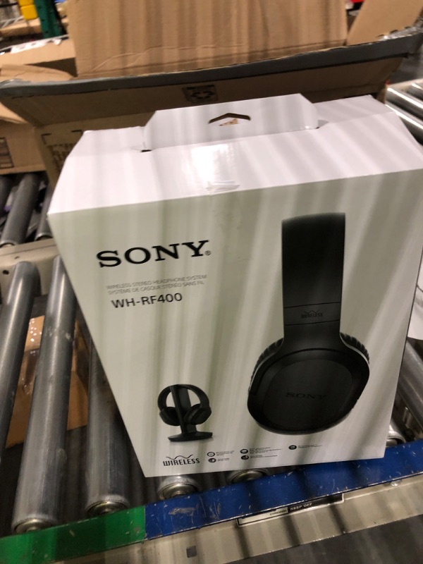 Photo 3 of ** FOR PARTS ONLY ** Sony RF400 Wireless Home Theater Headphones for Watching TV (WHRF400)