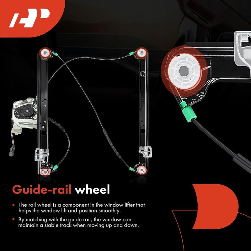 Photo 1 of A-Premium Power Window Regulator with Motor Replacement for BMW E53 X5 2000-2006 Front Left Driver Side
