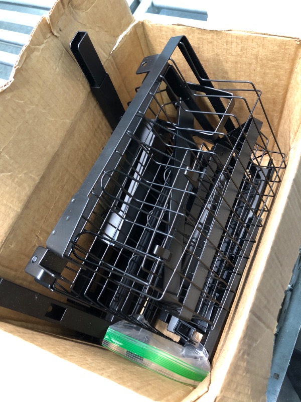 Photo 2 of ?Fit Sink 24"- 33" L? 2023 Version Adbiu Over Sink Dish Drying Rack (Expandable Dimension) Snap-On Design 2 Tier Large Kitchen Dish Rack Stainless Steel Counter Organization and Storage Black 23.5" - 32.5"(L) x 12"(W) x 19" - 22"(H)