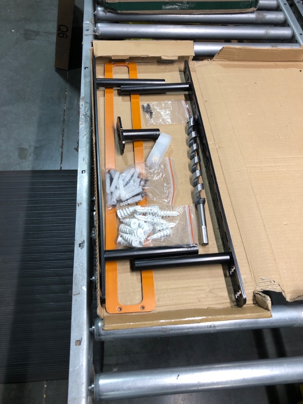 Photo 1 of 2pcs Floating Shelf Hardware Heavy Duty Hidden Shelf Brackets Support,Wall Mounting Invisible Floating Shelves Bracket (22" x 6"-with Installation Tools)