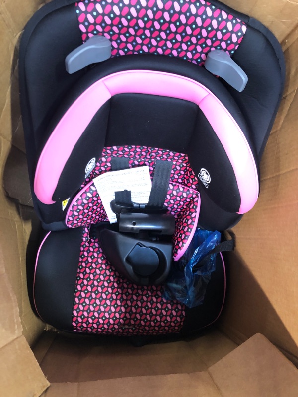 Photo 3 of Cosco Empire All-in-One Convertible Car Seat, Extended Use All-in-One Car Seat: Rear-Facing 5-40 pounds, Forward-Facing Harness 22-50 pounds, and Belt-Positioning 40-80 pounds, Spring Petals