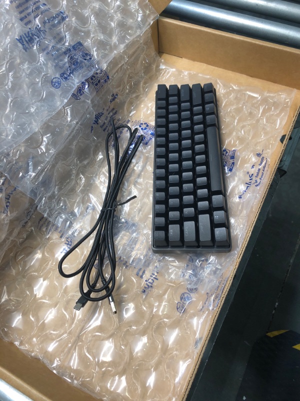 Photo 1 of SteelSeries Apex Pro Mini Mechanical Gaming Keyboard – World’s Fastest Keyboard – Adjustable Actuation – Compact 60% Form Factor – RGB – PBT Keycaps – USB-C (Renewed) Apex Pro mini Wired