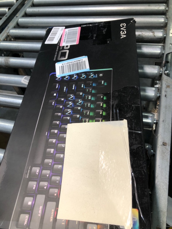 Photo 2 of EVGA Z20 RGB Optical Mechanical Gaming Keyboard, Optical Mechanical Switches (Linear) & X15 MMO Gaming Mouse, 8k, Wired, Black Keyboard + Mouse, 8k