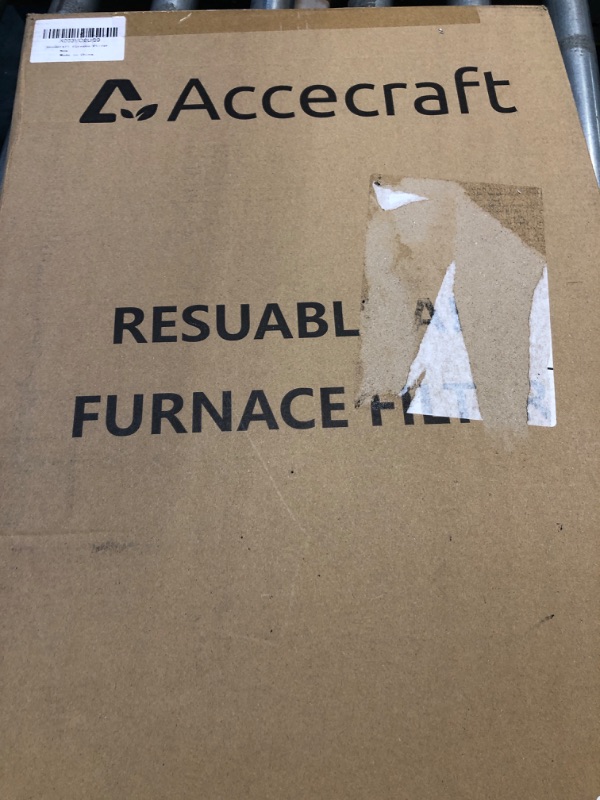 Photo 2 of Accecraft 14"x20"x1" Furnace Air Filter Kit MERV 8-6 Filters with Reusable Frame - Allergen Defense - Pleated HVAC AC Furnace Filters - 3-Month Lifespan - Enhanced Indoor Air Quality