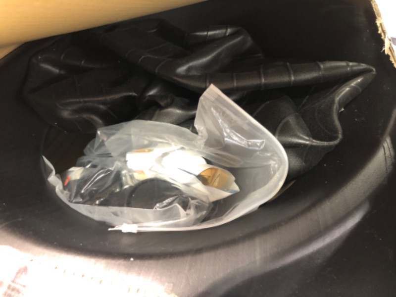 Photo 3 of Gaiam Classic Balance Ball Chair – Exercise Stability Yoga Ball Premium Ergonomic Chair for Home and Office Desk with Air Pump, Exercise Guide and Satisfaction Guarantee Black