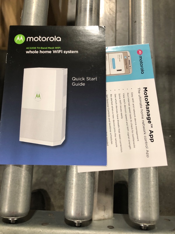 Photo 3 of Motorola Home Mesh WiFi 3 Pack