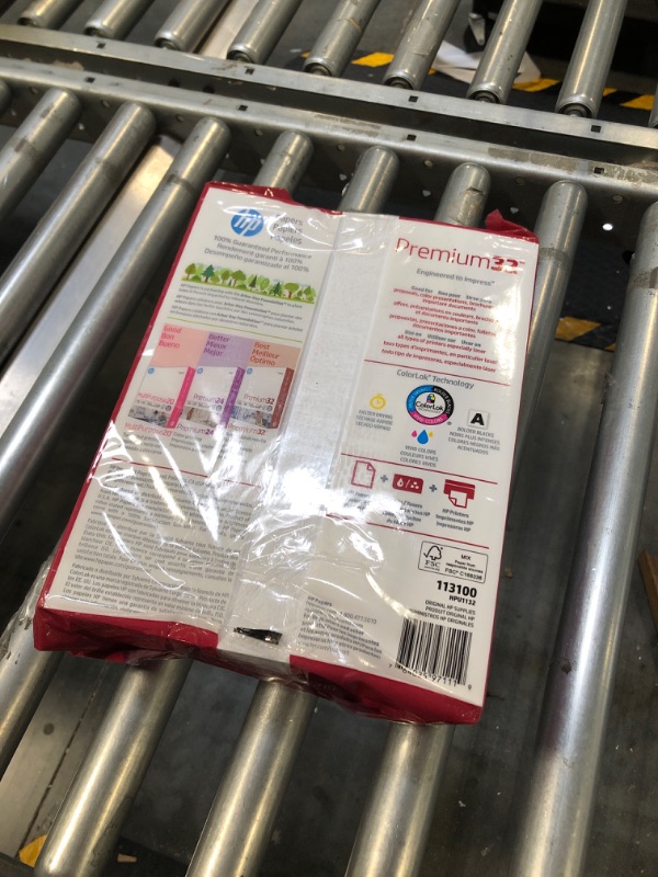 Photo 3 of HP Paper Printer | 8.5 x 11 Paper | Premium 32 lb | 1 Ream - 500 Sheets | 100 Bright | Made in USA - FSC Certified | 113100R 1 Ream | 500 Sheets Premium32