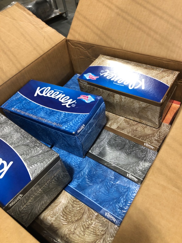 Photo 1 of Kleenex 2-Ply White Facial Tissues 160 ct (Pack of 24)