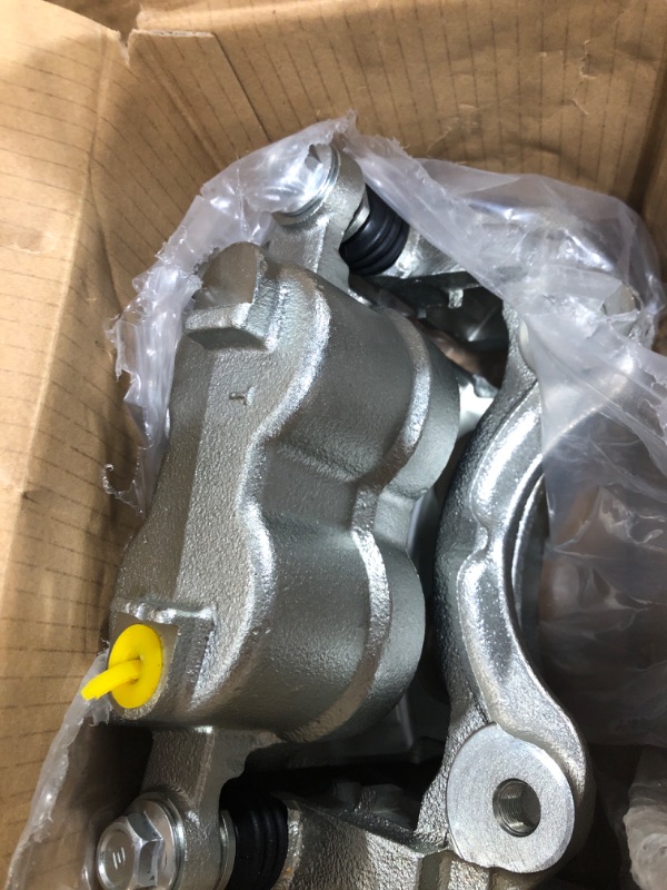 Photo 3 of A-Premium Disc Brake Caliper Assembly with Bracket Compatible with Select Jeep Models - Grand Cherokee 1999-2004, 4.0L/4.7L - Front Driver and Passenger, 2-PC Set Akebono Calipers Front Sides