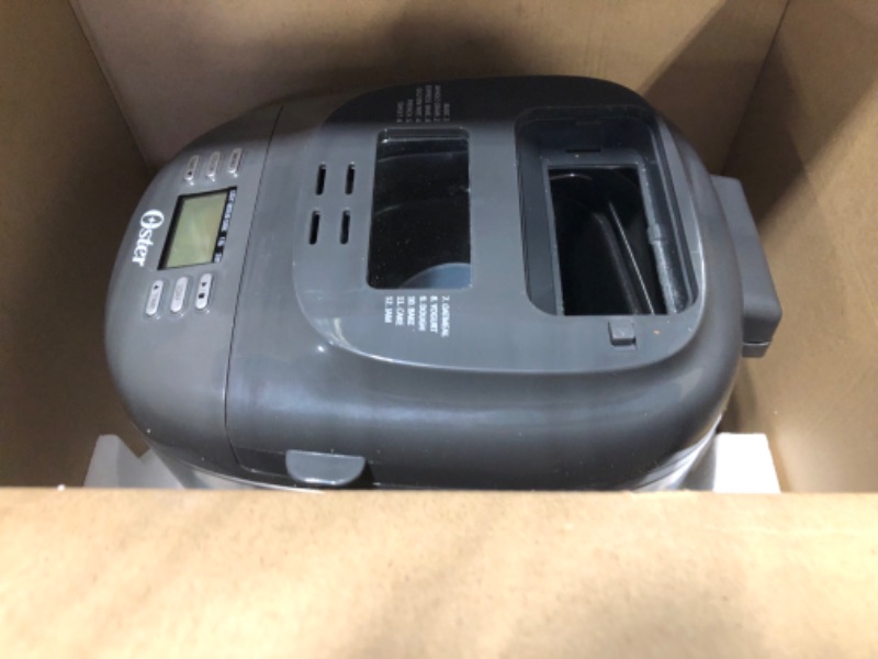 Photo 1 of Oster Bread Maker with ExpressBake | 2 Pound Capacity,Grey