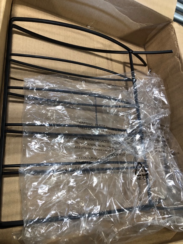 Photo 1 of Rib Racks for Grilling and Smoking,Turkey Roasting Rack,Can Be Used On Both Sides 12×10" Black 12*10"