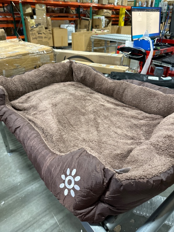 Photo 3 of **CASE ONLY, NO FOAM** Dog Bed, Dog Beds for Large Dogs, Rectangle Washable Pet Mattress Comfortable and Breathable Large Dog Bed, Pet Bed
