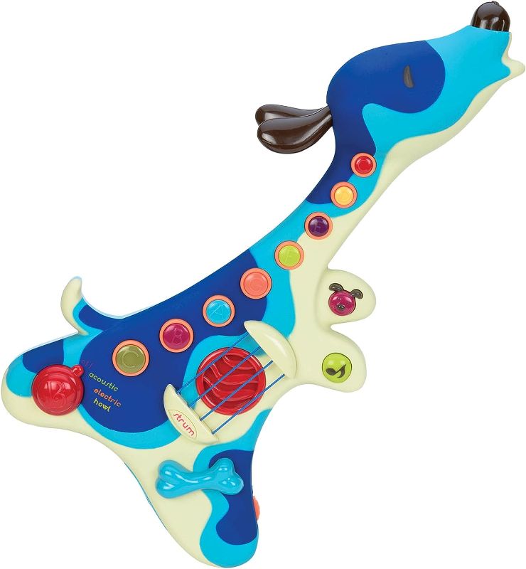 Photo 1 of B. toys- Woofer- Interactive Dog Guitar- Musical Toys- 3 Music Modes- Big & Colorful Buttons – 2 Years +
