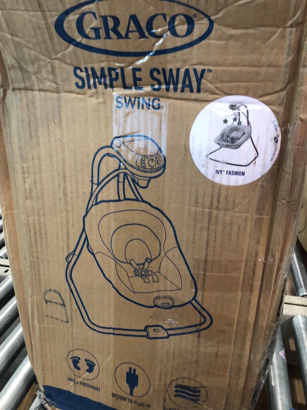 Photo 2 of Graco® Simple Sway™ Swing, Ivy Simple Sway Ivy