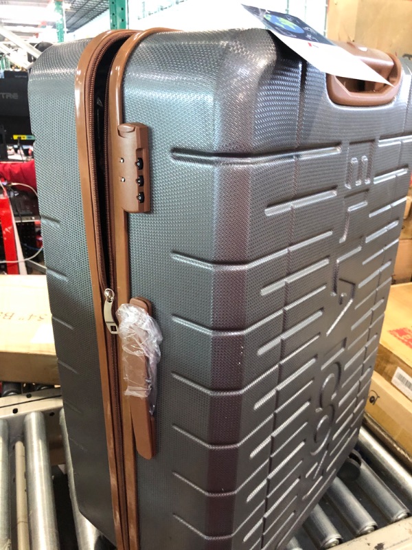 Photo 1 of MIAZIB Luggage Sets,3 Piece Luggage Set Carry on Suitcase,Hardside Lightweight Luggage with Spinner Wheels Durable Travel Set for Men Women Luggage Set Clearance (20/24/28) (Grey)