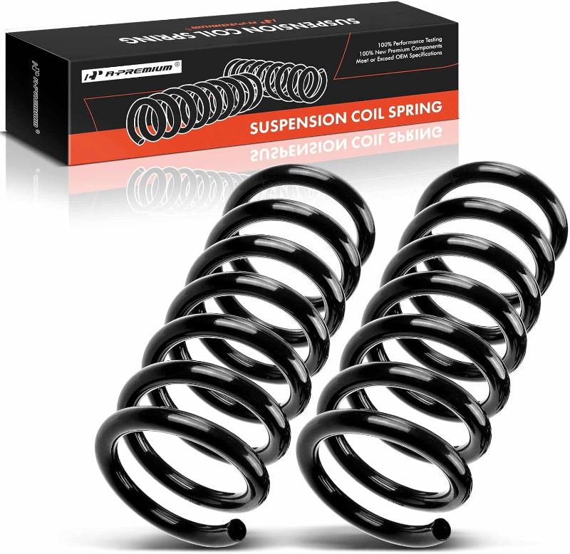 Photo 1 of A-Premium 2Pcs Rear Left and Right Suspension Coil Springs Set Compatible with Chevrolet Traverse & GMC Acadia Limited & Buick Enclave & Saturn Outlook, Driver and Passenger Side
