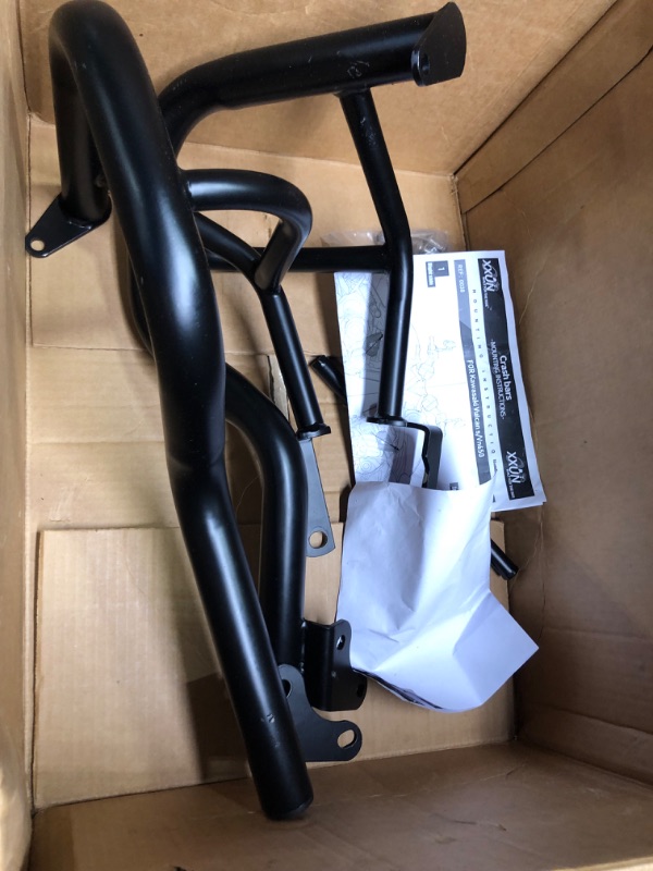 Photo 1 of Motorcycle Engine Guard Highway Crash Bar Steel Bumper Protector Compatible with Kawasaki Vulcan S 650 VN650 EN650 2015 2016 20172018 2019 2020 2021 2022 2023