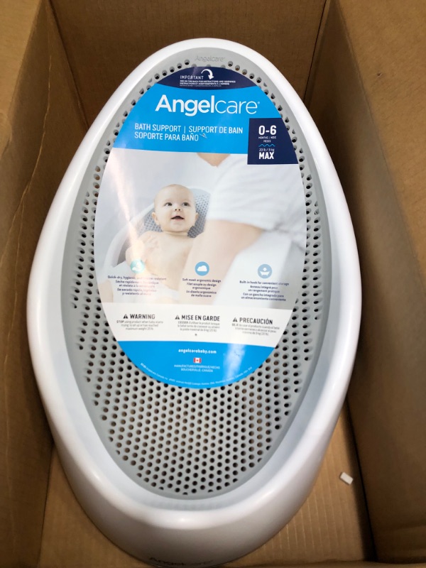 Photo 3 of Angelcare Baby Bath Support (Grey) | Ideal for Babies Less than 6 Months Old