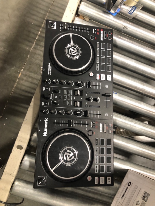 Photo 4 of Numark Mixstream Pro+ Standalone DJ Controller, Amazon Music Unlimited Streaming, Mixer, Touchscreen, WiFi, Speakers, works with Serato & Virtual DJ
