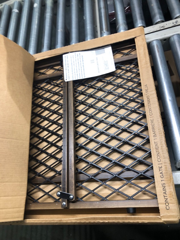 Photo 1 of Position & Lock Baby Gate, Pressure-Mounted, Farmhouse Collection