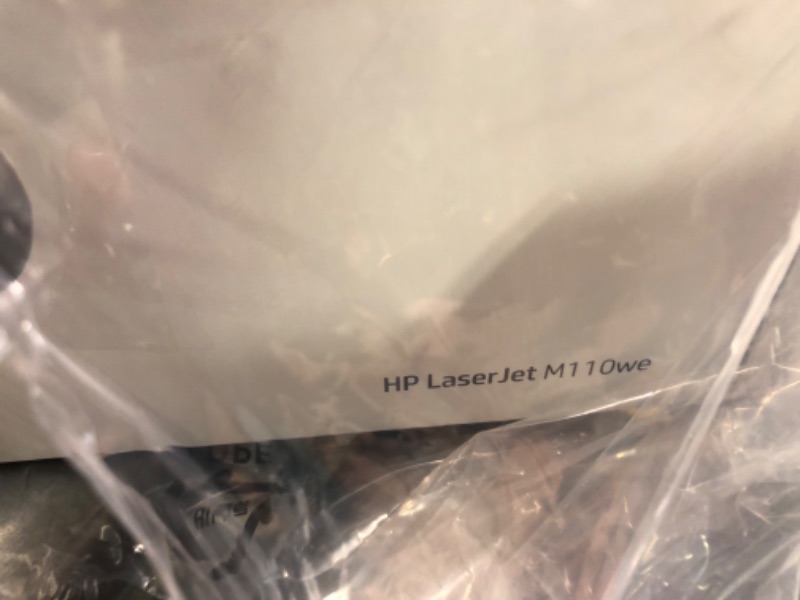 Photo 1 of HP LaserJet M110we Wireless Black and White Printer with HP+ and Bonus 6 Months Instant Ink (7MD66E) New Version: HP+, M110we