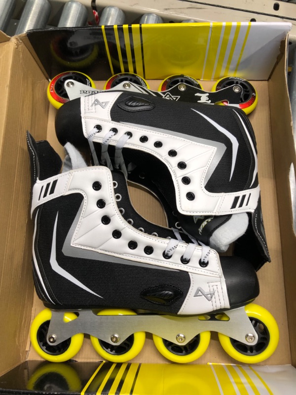 Photo 3 of Alkali RPD Lite Senior Adult Inline Roller Hockey Skates Skate Size 12 (Shoe 13-13.5)