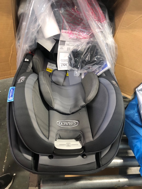 Photo 3 of Graco SlimFit3 LX 3-in-1 Convertible Car Seat - Kunningham