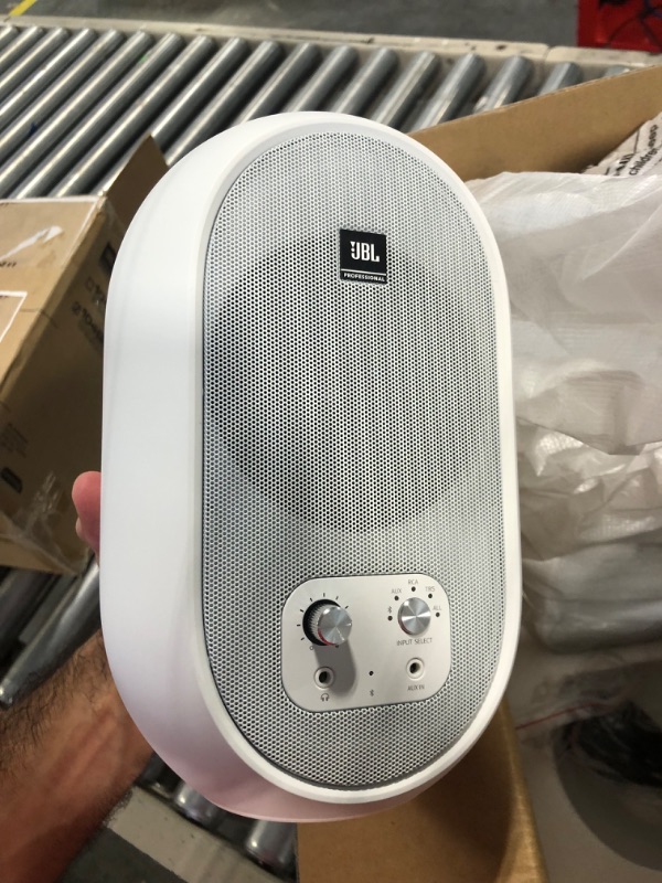 Photo 5 of JBL Professional 1 Series 104-BT Compact Desktop Reference Monitors with Bluetooth, White, Sold as Pair 4.5-inch Speaker Single