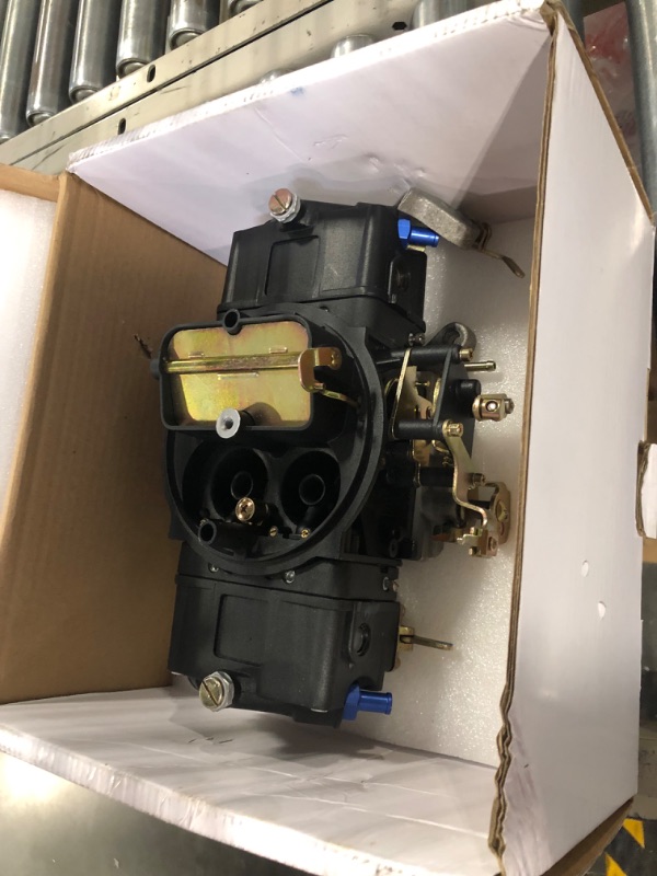 Photo 3 of Aluminum Carburetor 750 CFM Double Pumper Mechanical Secondary with Manual Choke