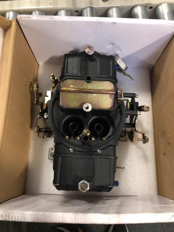 Photo 4 of Aluminum Carburetor 750 CFM Double Pumper Mechanical Secondary with Manual Choke