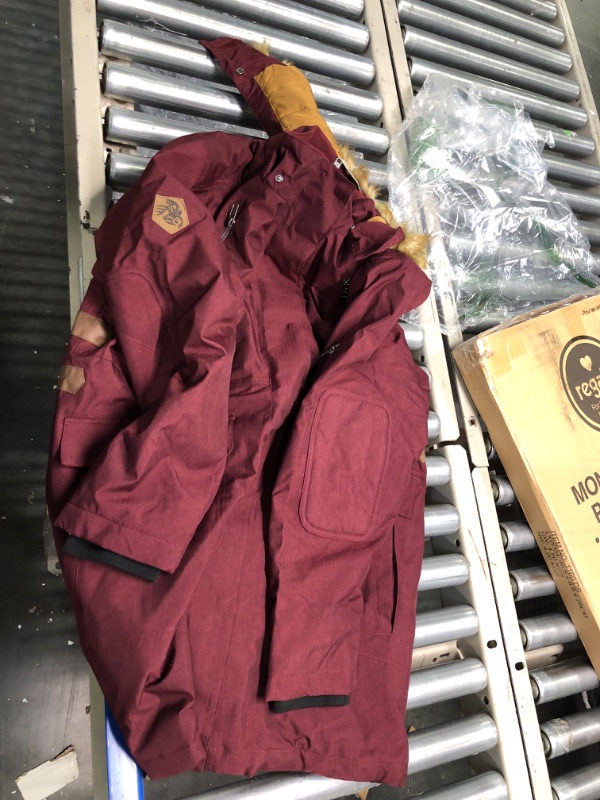 Photo 1 of Legendary Whitetails Women's Anchorage Parka X-Large Rusty Maroon