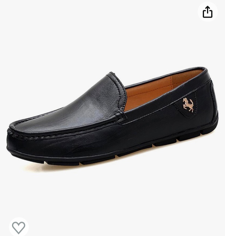 Photo 1 of Go Tour Men’s Casual Leather Fashion Slip on Loafers Shoes

