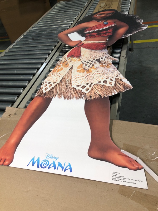 Photo 3 of Advanced Graphics Moana Life Size Cardboard Cutout Standup - Disney's Moana