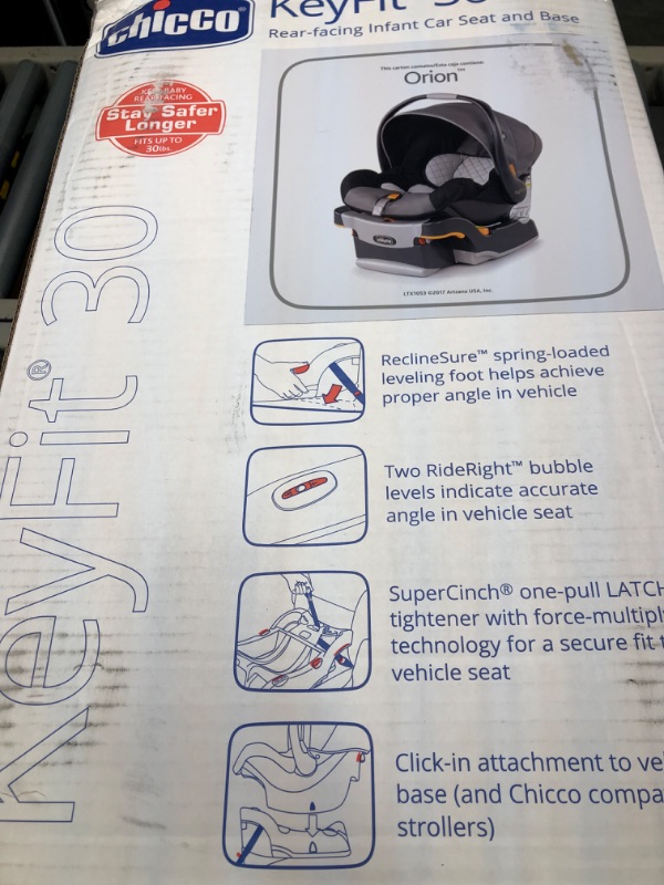 Photo 2 of Chicco KeyFit 30 Infant Car Seat, Orion