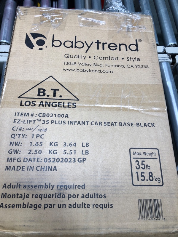 Photo 2 of Baby Trend EZ-Lift™ 35 Plus Infant Car Seat Base