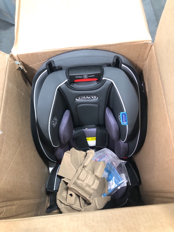 Photo 1 of OPEN BOX, STILL LOOKS NEW

Graco SlimFit 3 in 1 Car Seat, Slim & Comfy Design Saves Space in Your Back Seat, Annabelle, 1 Count (Pack of 1) SlimFit Annabelle