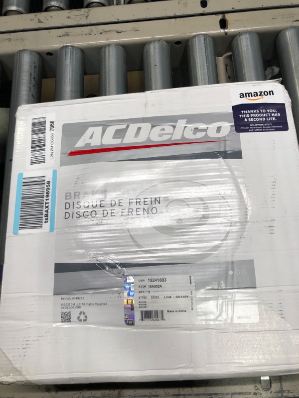 Photo 2 of ACDelco Silver 18A952A Rear Disc Brake Rotor