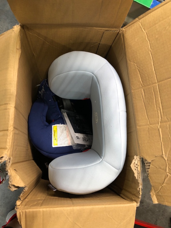 Photo 3 of Diono Cambria 2 XL 2022, Dual Latch Connectors, 2-in-1 Belt Positioning Booster Seat, High-Back to Backless Booster with Space and Room to Grow, 8 Years 1 Booster Seat, Blue NEW! Blue